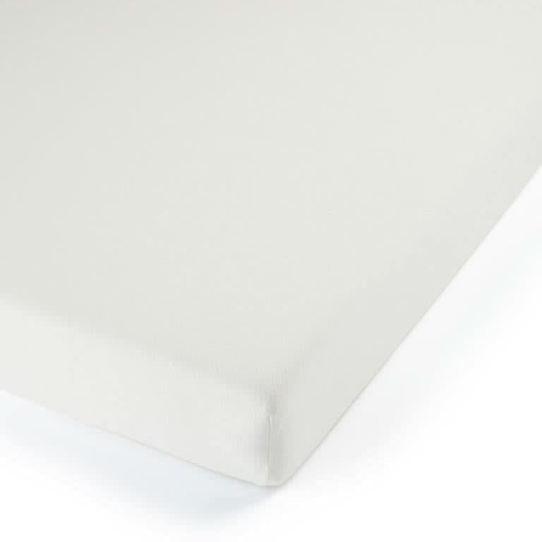 פספרטו – סדיני ג’רסי למיטת תינוק/מיטת מעבר – לבן לבן