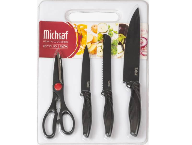 פספרטו – סט סכינים אלמוג מבית Michsaf