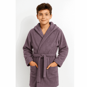 חלוק רחצה לילדים סגול