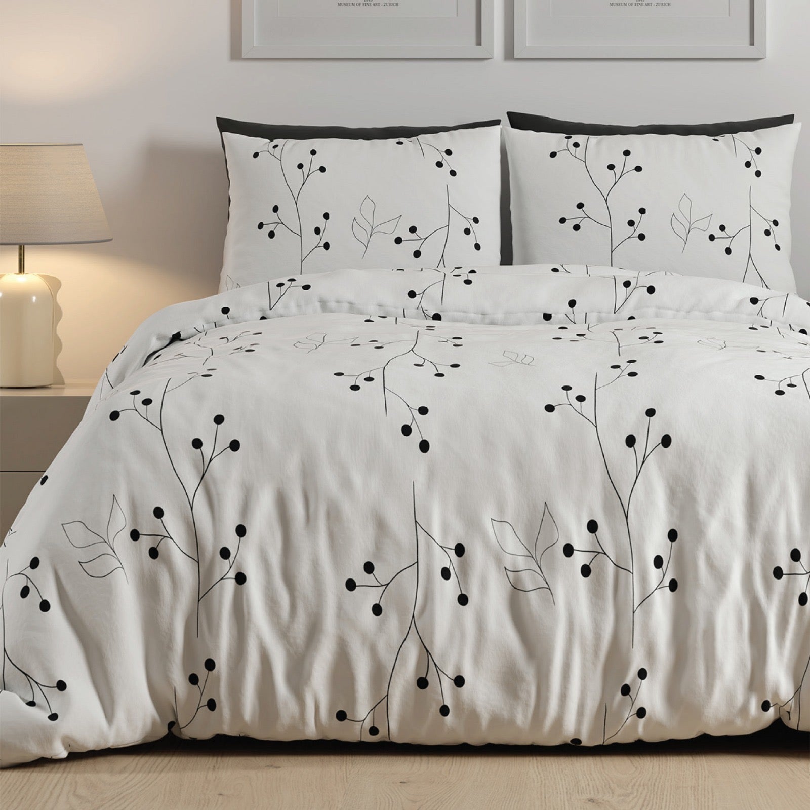 סט מצעים 100% כותנה דגם- מנוחה קוריאנית