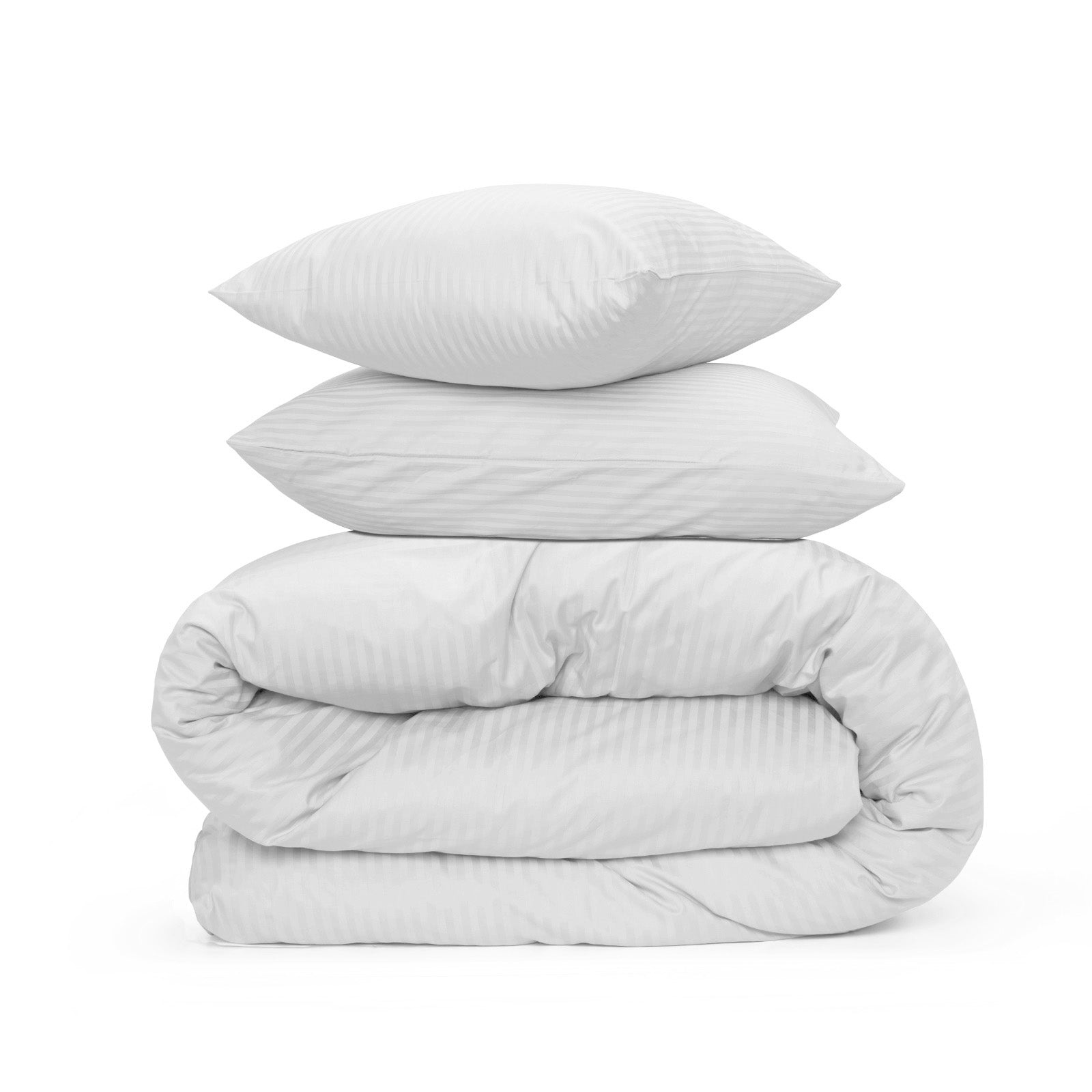 סט סאטן 500 ג’קארד – לבן