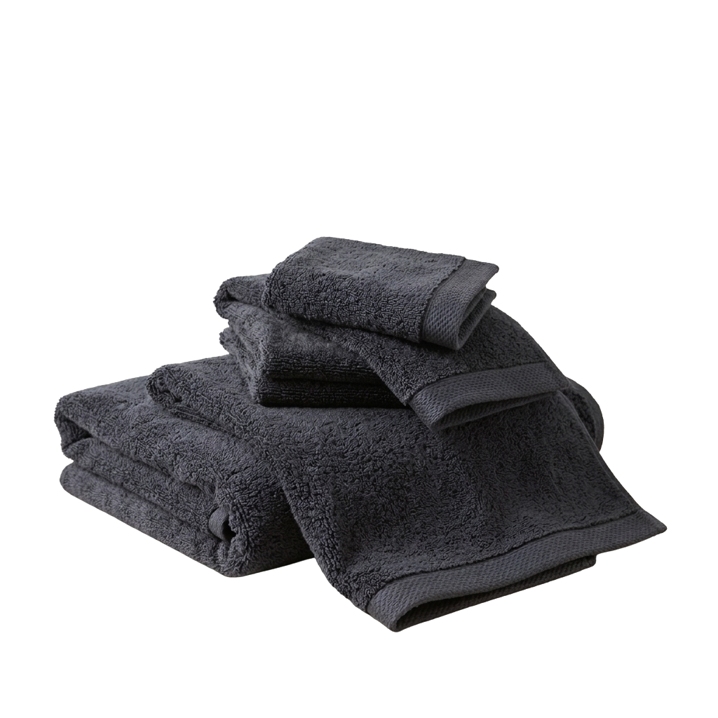 Modern Charcoal: מארז 18 מגבות פרימיום 650 גרם בצבע אפור כהה