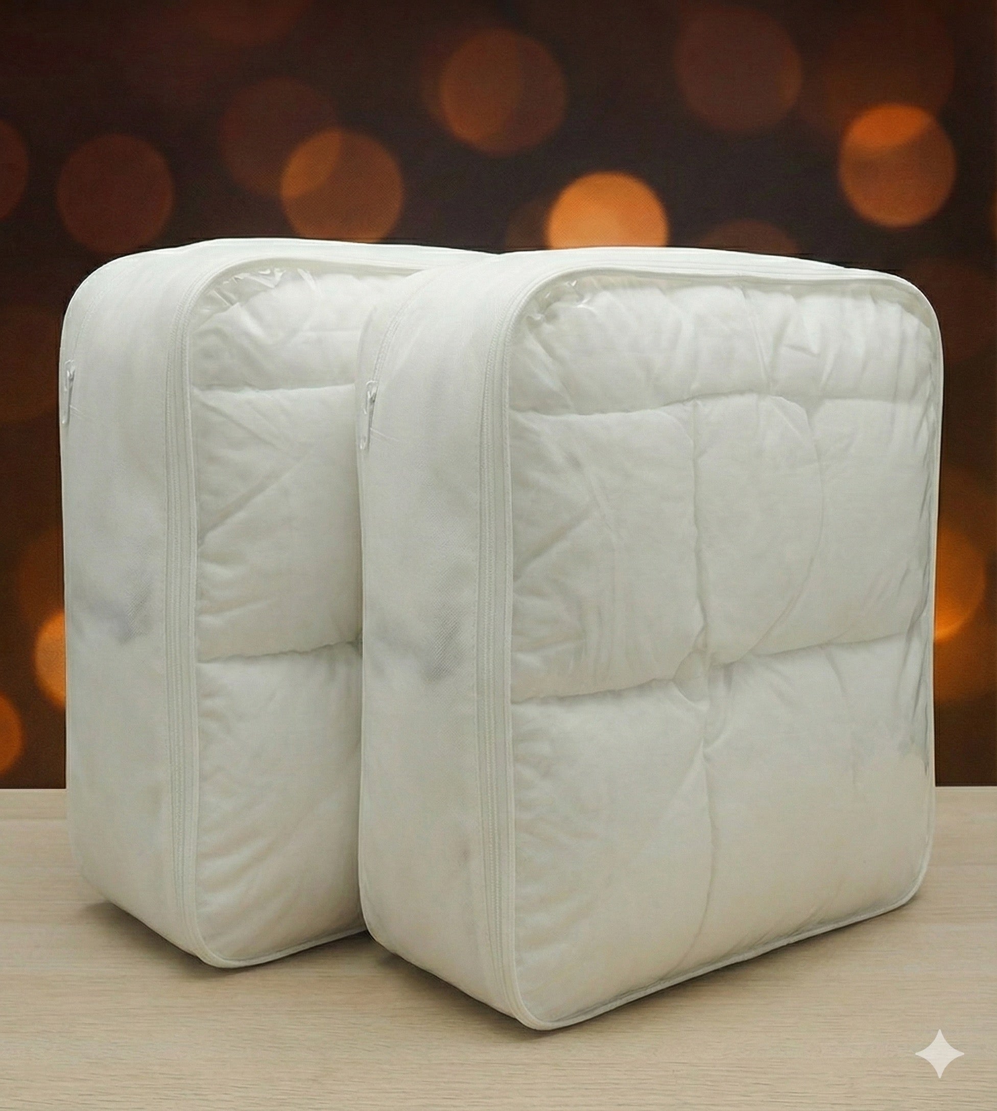 מארז 2 שמיכות פוך חורפית מפנקת – דגם הולידיי (Holiday) סאטן יוקרתי - מלאי מוגבל