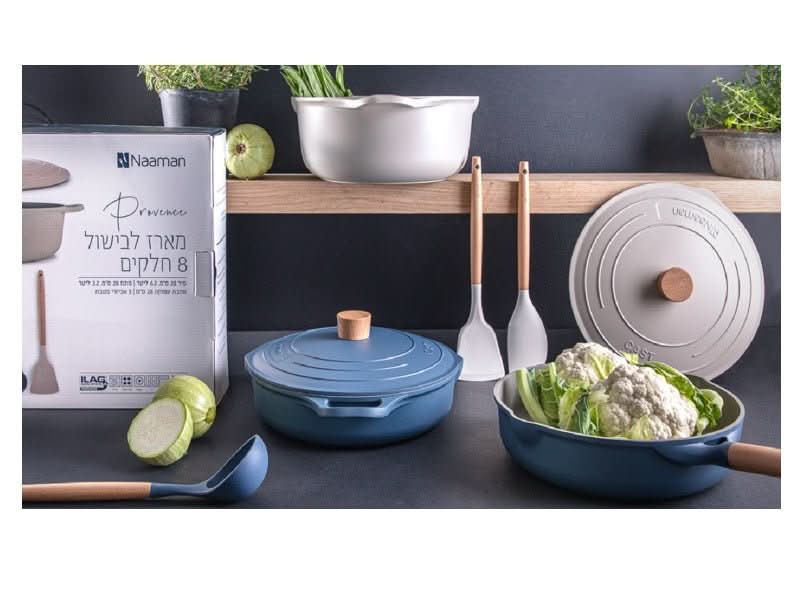 מארז יוקרתי למטבח 8 חלקים דגם PROVENCE מבית NAAMAN - פספרטו