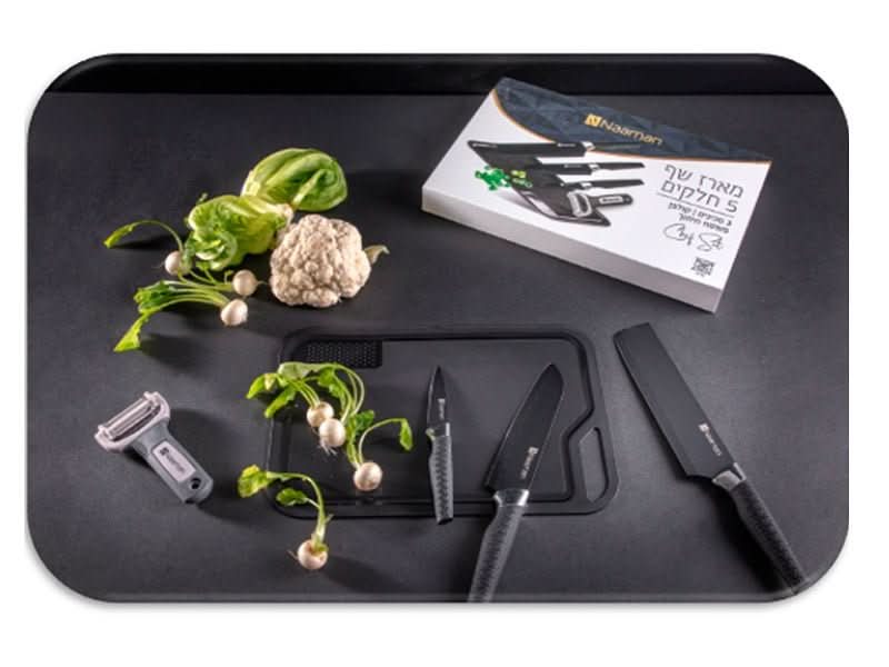 מארז שף 5 חלקים דגם 11289866 מבית NAAMAN - פספרטו