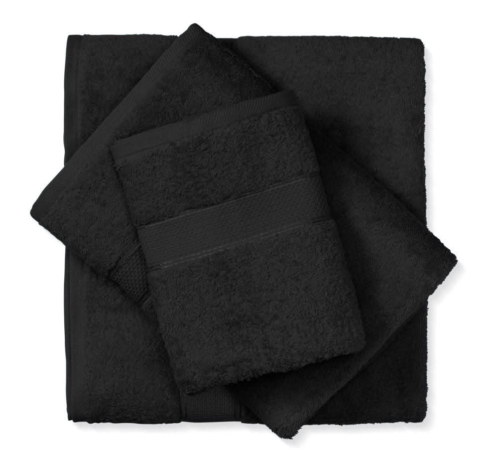 פספרטו – מגבת חלקה – שחור 50/100 שחור