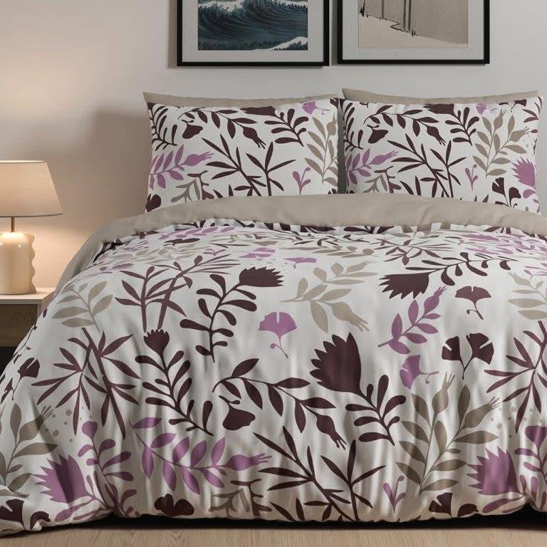 מצעי פלנל דגם שלכת - פספרטו