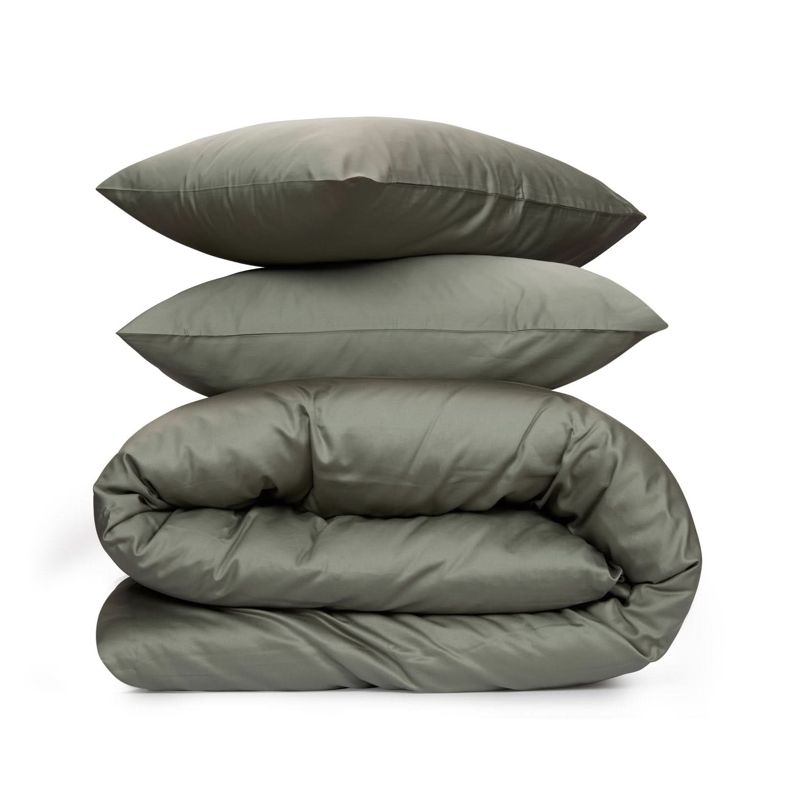 פספרטו – כותנה מצרית - מצעי סאטן 500 ירוק ירוק