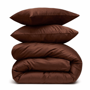 פספרטו – כותנה מצרית - מצעי סאטן 500 שוקולד