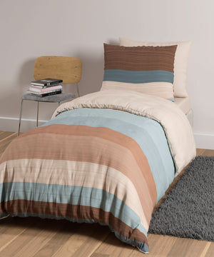 מצעי-כותנה-דגם-סהרה-כחול