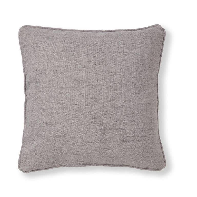 פספרטו – כרית נוי דמוי פשתן אפור בהיר 45/45 אפור