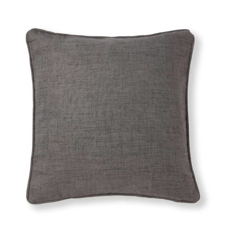 פספרטו – כרית נוי דמוי פשתן אפור כהה 60/60 אפור