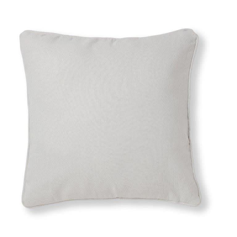 פספרטו – כרית נוי דמוי פשתן לבן 45/45 לבן