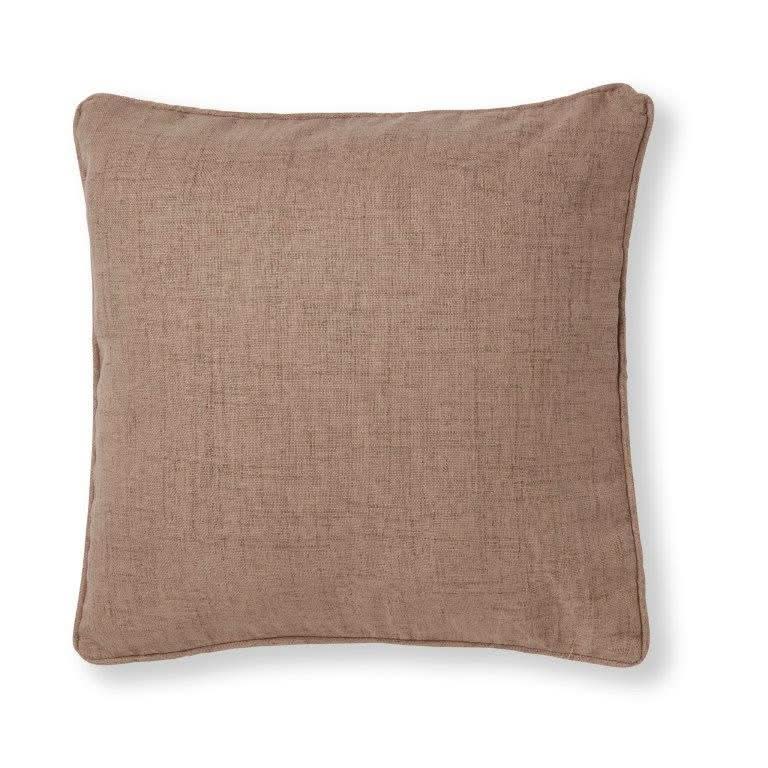 פספרטו – כרית נוי דמוי פשתן חום 60/60