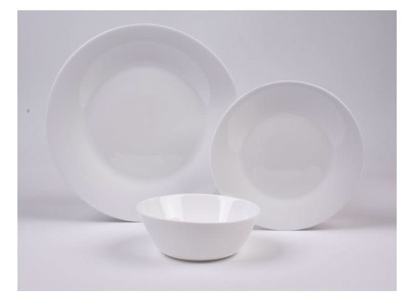 סט צלחות 18 חלקים דגם Blanco מבית MICHSAF – אלגנטיות שמשדרגת כל שולחן - פספרטו