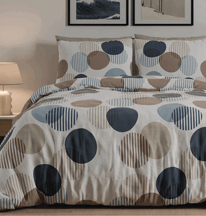 פספרטו – סט מצעי 100% כותנה - דגם יקום דו מימדי