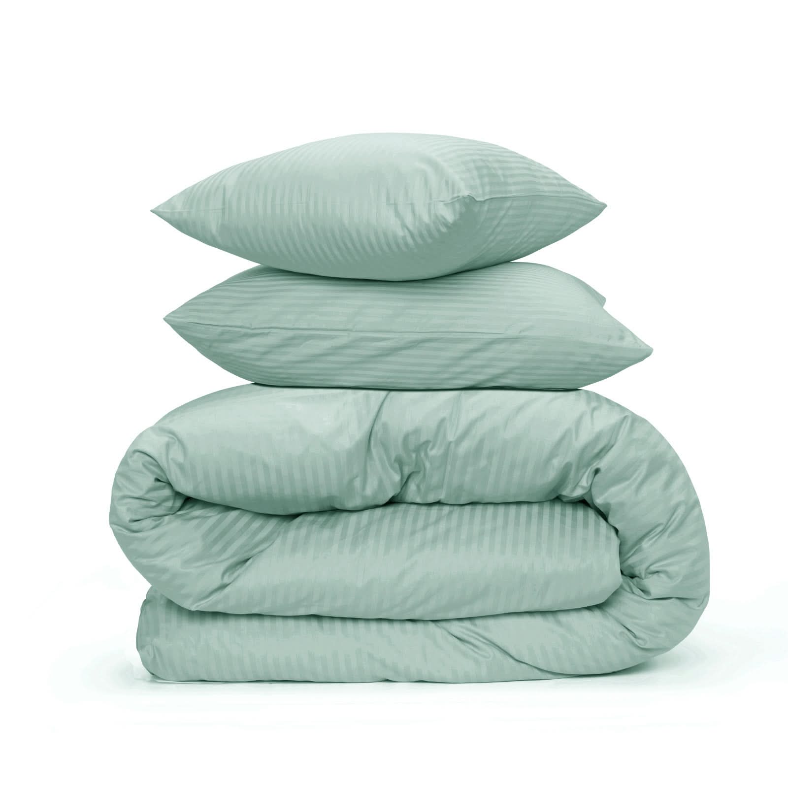 פספרטו – כותנה מצרית -סט סאטן 500 ג’קארד – ירקרק