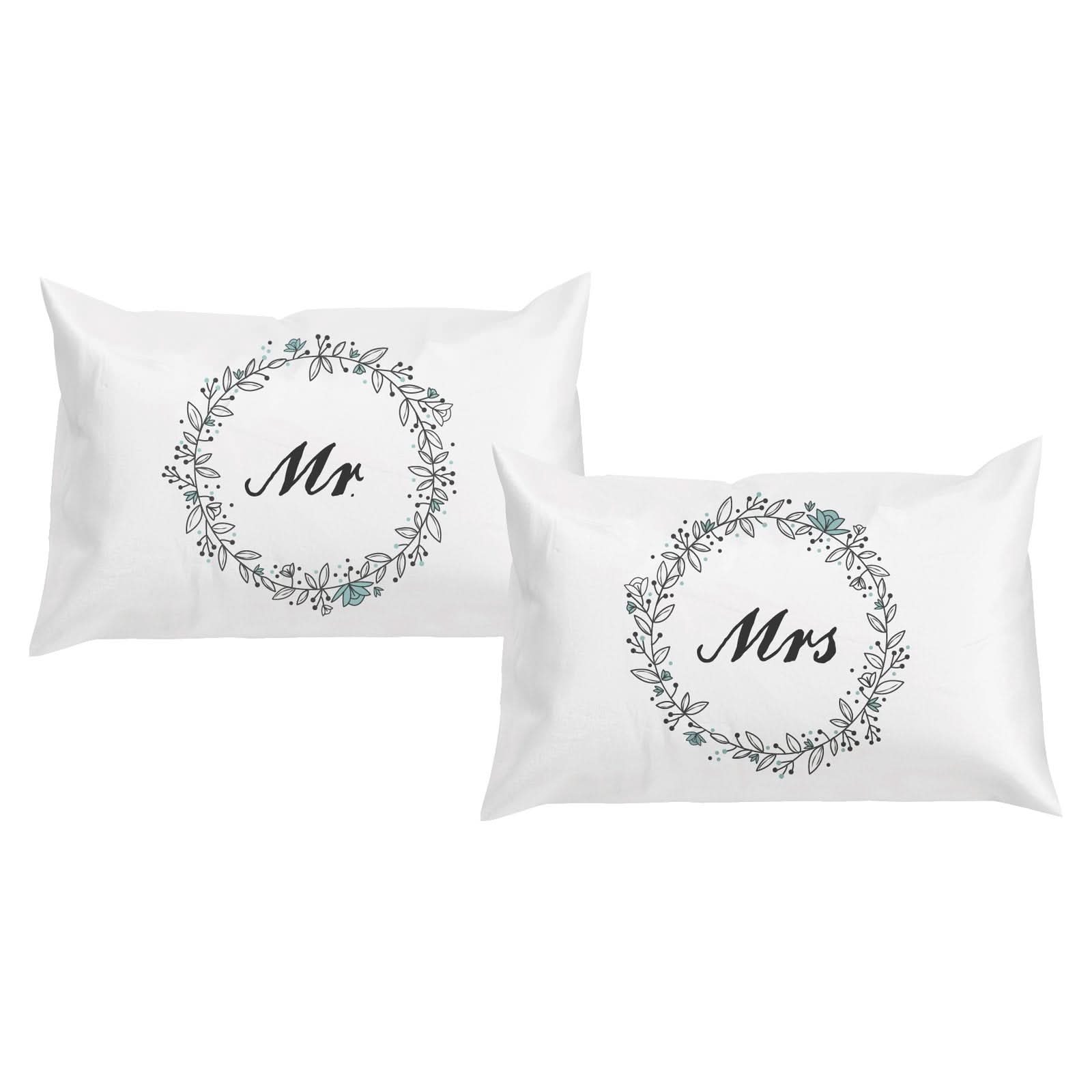 זוג ציפיות 100% כותנה מר וגברת - פספרטו