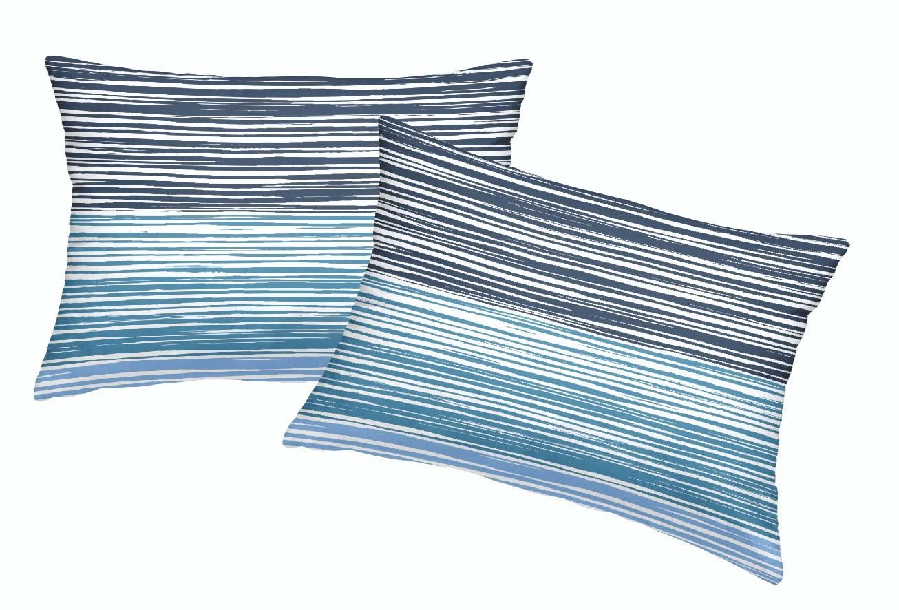 זוג ציפיות מודפסות 100% כותנה במבחר דגמים אקראי! - פספרטו