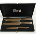 פספרטו – סט 3 סכינים שירה מבית MICHSAF