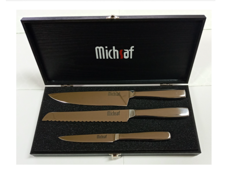 פספרטו – סט 3 סכינים שירה מבית MICHSAF