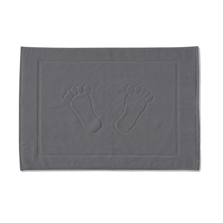 פספרטו – מגבת כפות רגליים -אפור כהה אפור