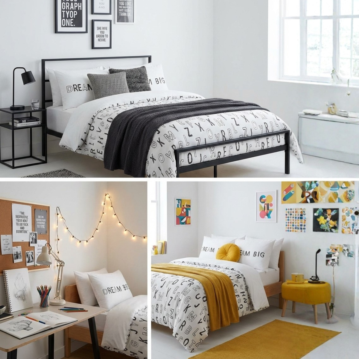 סט מצעים 100% כותנה דגם- נחת