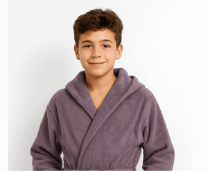 חלוק רחצה לילדים סגול