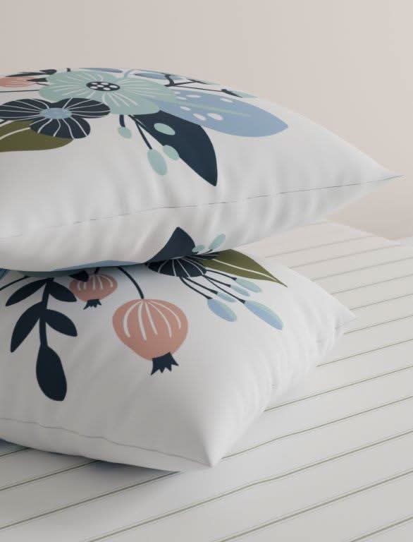 חדש 2025 - פריחה כחולה 100% כותנה סרוקה - פספרטו