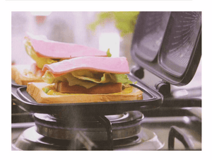 מחבת סנדויטוסט דו צדדית טיטניום מבית MICHSAF - פספרטו