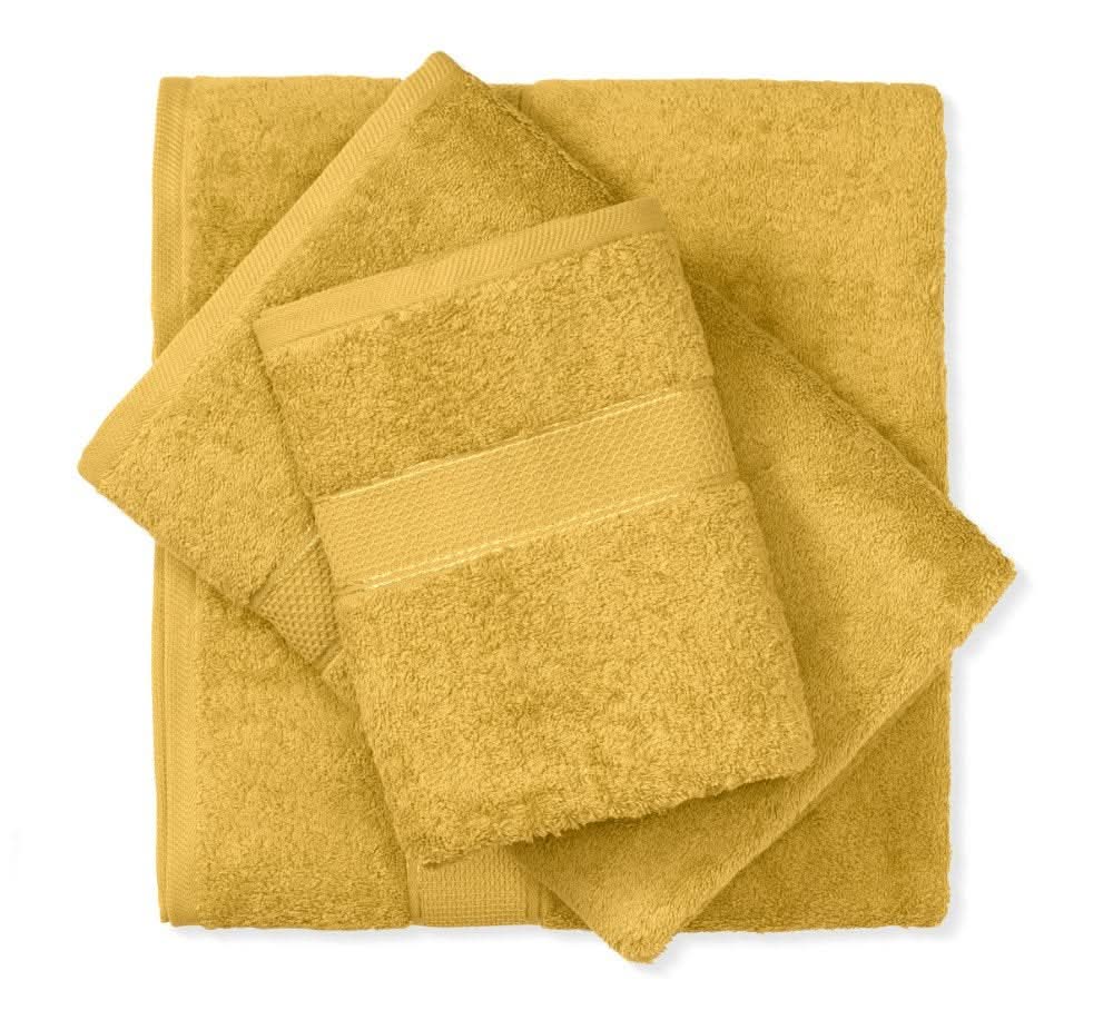 פספרטו – מגבת חלקה – חרדל 30/50