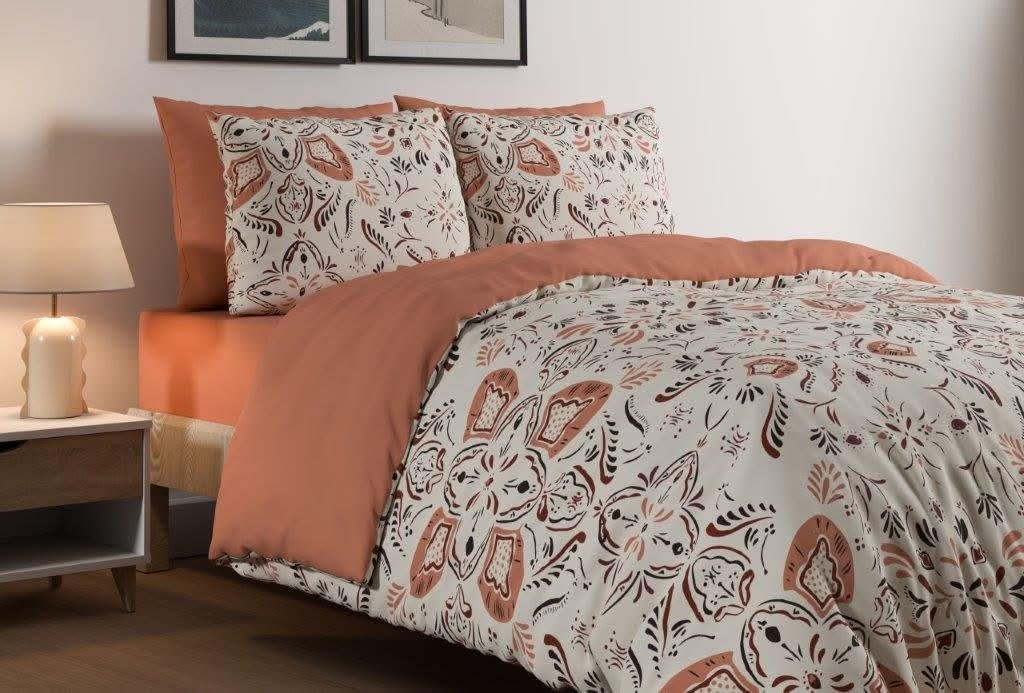 מצעי פלנל דגם אתניק - פספרטו