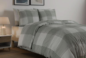 מצעי פלנל דגם לונדון - פספרטו