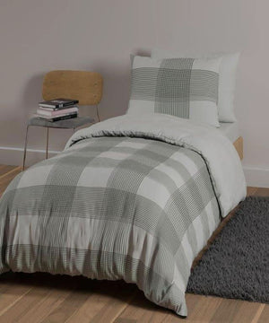 מצעי פלנל דגם לונדון - פספרטו