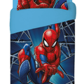 פספרטו – מצעי מיקרופייבר לילדים סט מיטה וחצי ספיידרמן מרחף