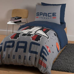 פספרטו – מצעי כותנה דגם חלל - ילדים