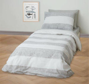 מצעי-כותנה-דגם-רביד-אפור