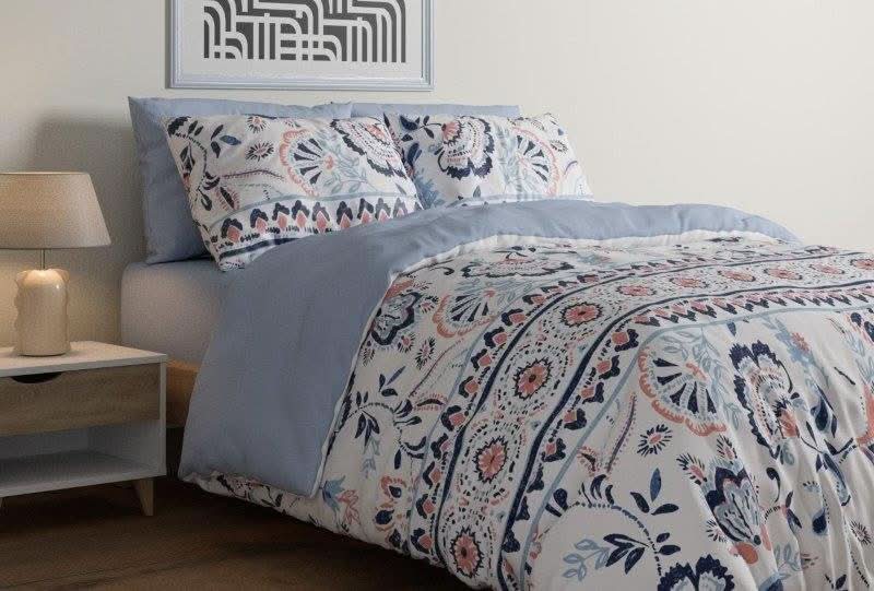 מערכת קיץ 100% כותנה דגם קלואי – כוללת שמיכת קיץ, סדין וציפית/יות. - פספרטו