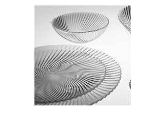 מערכת צלחות ל - 6 סועדים 18 חלקים זכוכית מבית MICHSAF - פספרטו