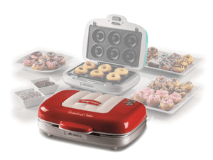 מכשיר ביתי מאפינס וסופגניות עם פלטות מתחלפות 3 ב - 1 דגם 1972 מבית ARIETE – כל הטעמים במכשיר אחד! - פספרטו