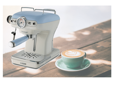 מכונת אספרסו מעוצבת VINTAGE דגם 1389 מבית ARIETE – אלגנטיות איטלקית במטבח הביתי - פספרטו