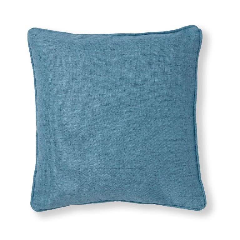 פספרטו – כרית נוי דמוי פשתן כחול 45/45 כחול