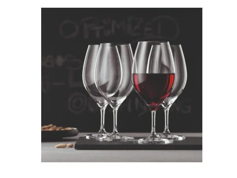 פספרטו – סט 6 כוסות יין לבן 450 מ"ל דגם RIALTO מבית MICHSAF לבן