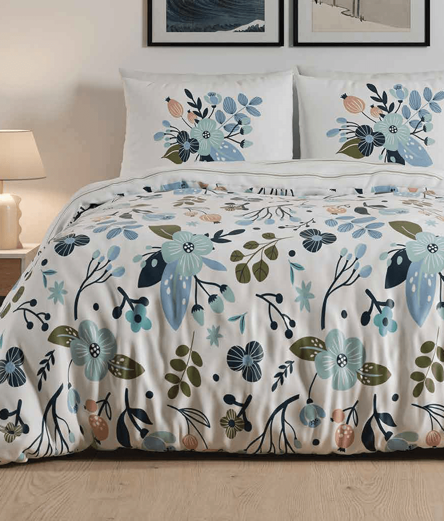 סט מצעי 100% כותנה - דגם אניס - פספרטו