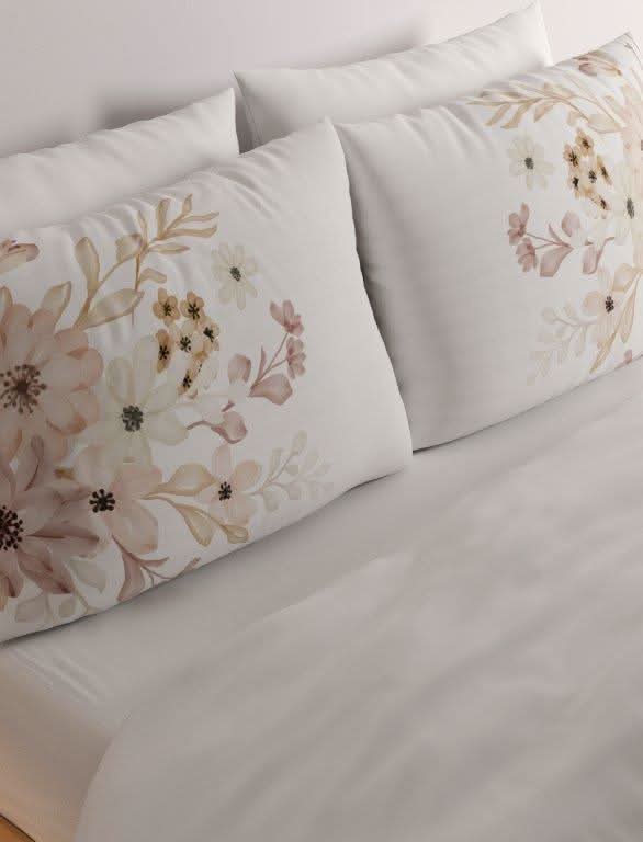 סט מצעי 100% כותנה - דגם פורצלן - פספרטו