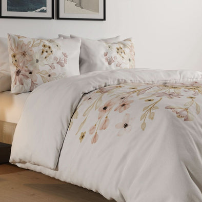 סט מצעי 100% כותנה - דגם פורצלן - פספרטו