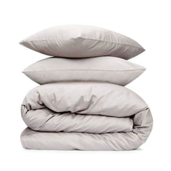 פספרטו – כותנה מצרית -סט סאטן 500 פרימיום- אפור בהיר אפור