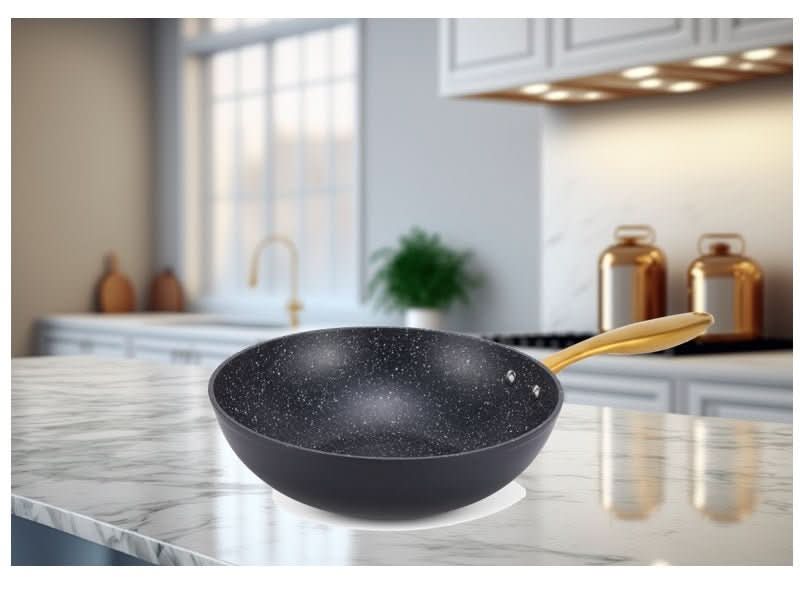 פספרטו – ווק 28 ס"מ Black &Gold מבית MICHSAF black